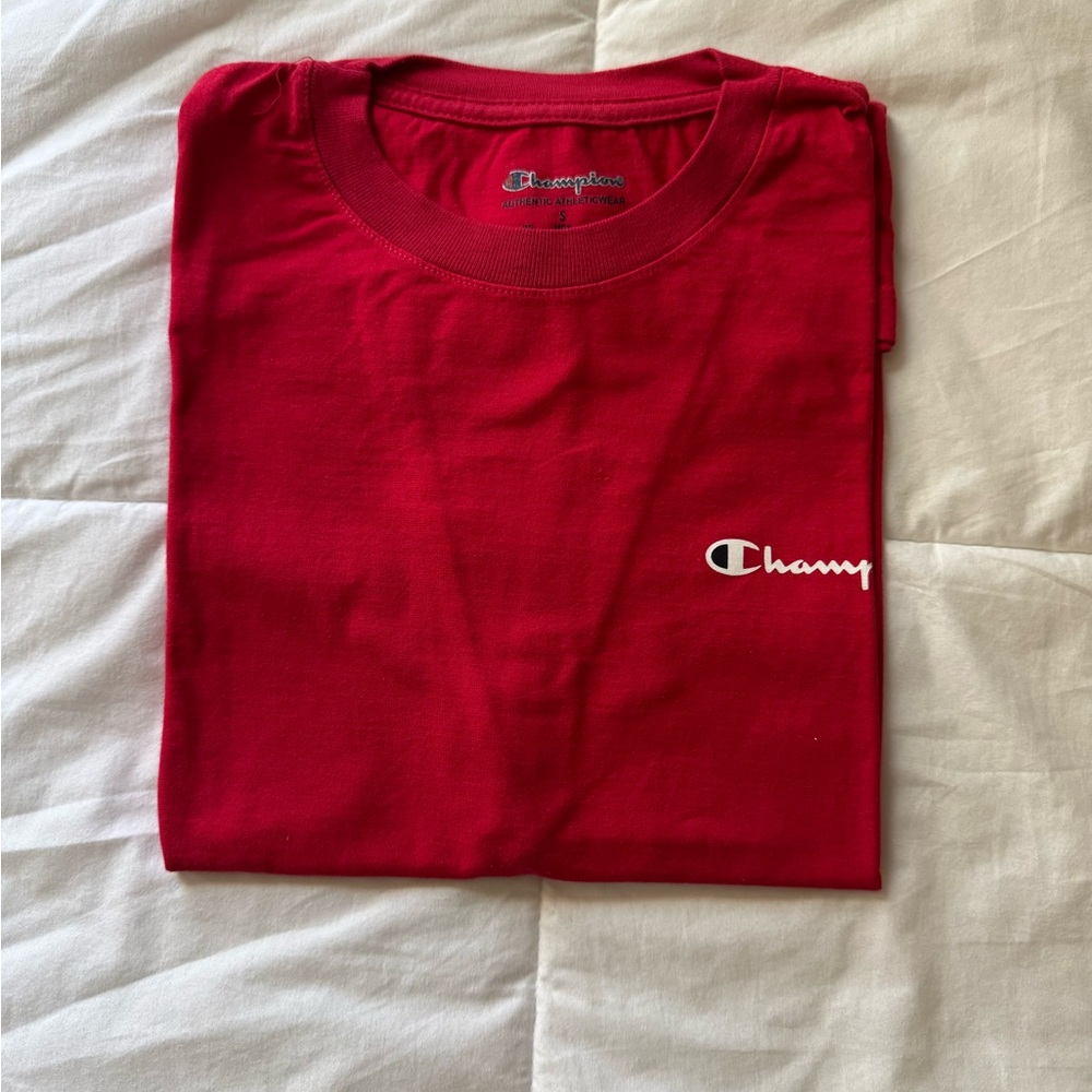 Champion Bright Red Tee